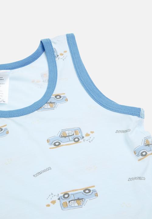 Pop Candy - Printed pj set - light blue