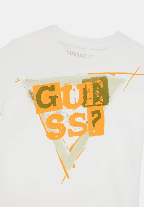 GUESS - Ss t-shirt - pure white