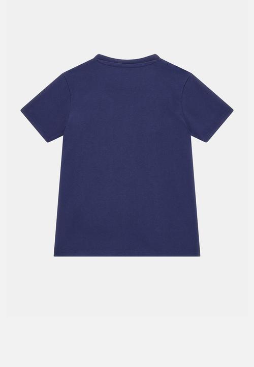 GUESS - Short sleeve T-shirt - cave blue