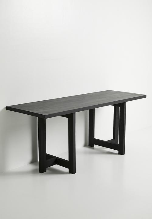 Sixth Floor - Moonie Wooden Dining Table - Black