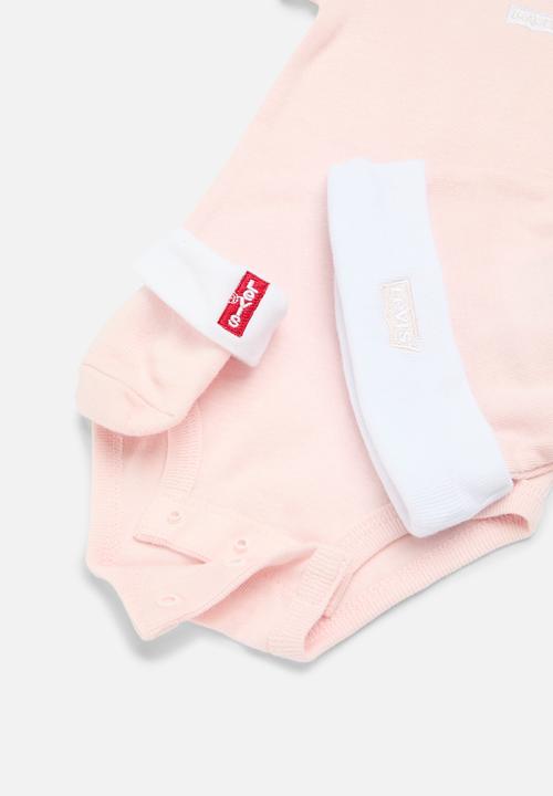 Levi’s® - Lhn understated batwing 3 piece set - chalk pink