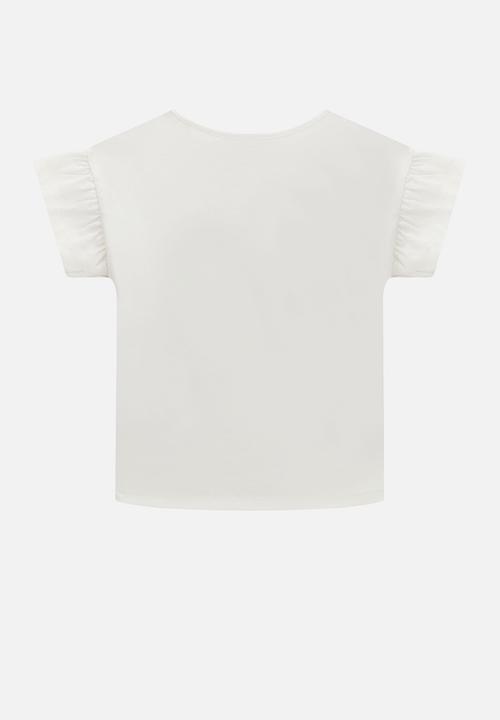GUESS - Short sleeve tee- pure white