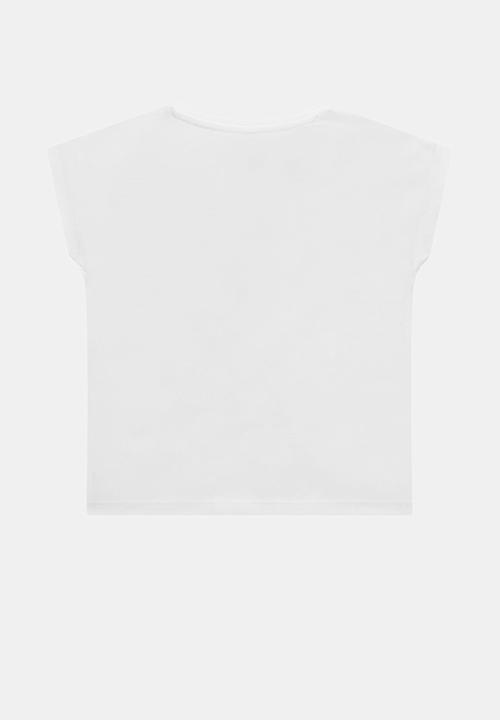 GUESS - Short sleeve tee - pure white