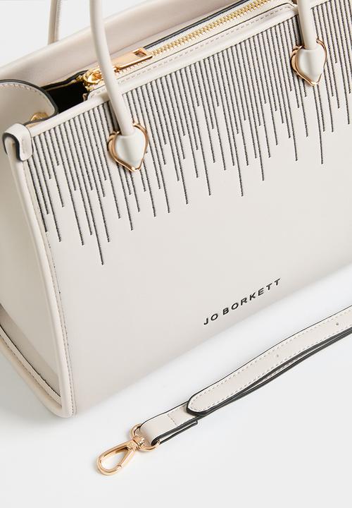 Jo Borkett - Teardrop shopper - off white