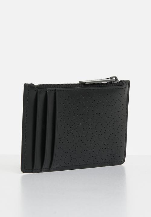 Calvin Klein - Modern Bar Ns Cardholder 6Cc Mon - Black