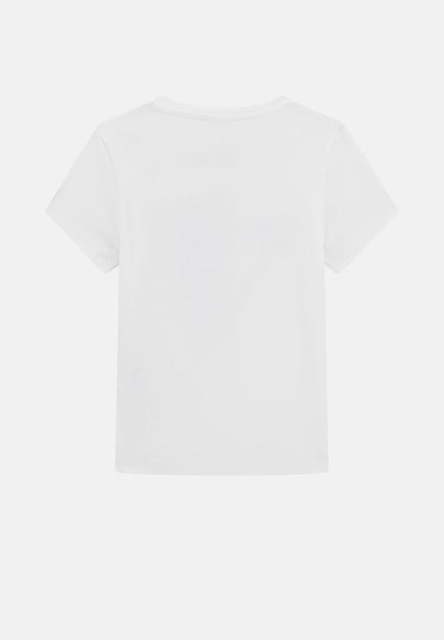 GUESS - Short sleeve tee- pure white
