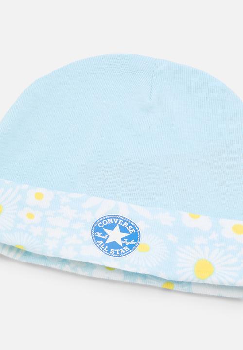Converse - Chn seasonal hat & bootie 2pc - true sky