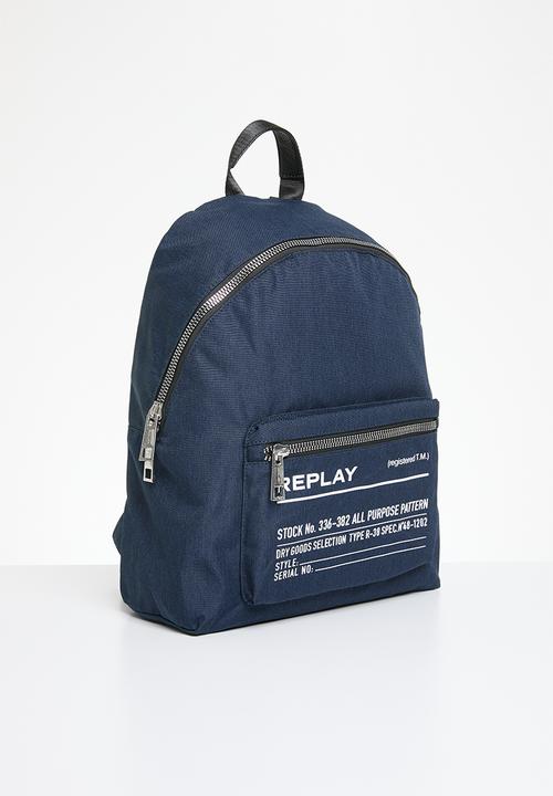 Replay - Polyester Bag - Blue Night