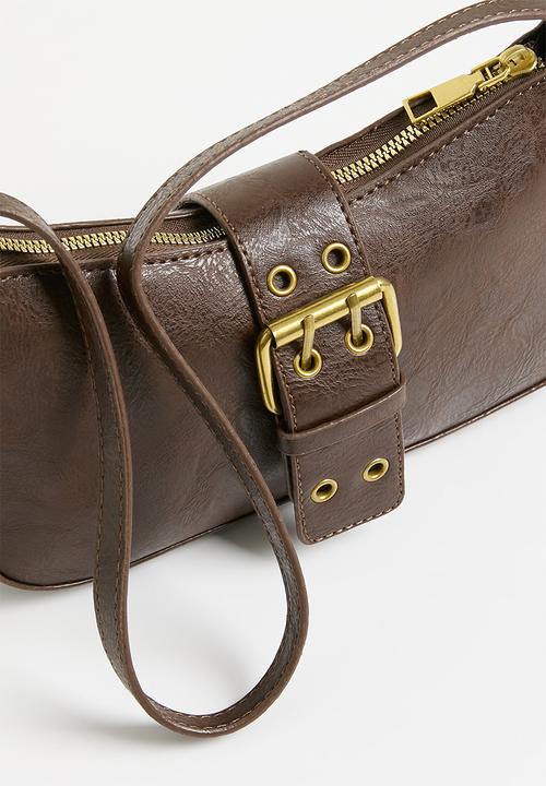 Superbalist - Emerald shoulder bag - brown