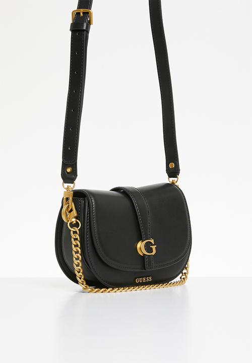 GUESS - Kuba mini crossbody flap-black