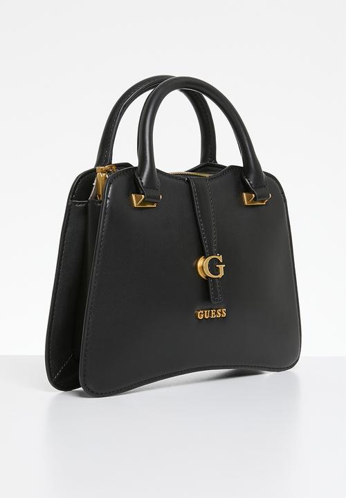 GUESS - Kuba small satchel - black