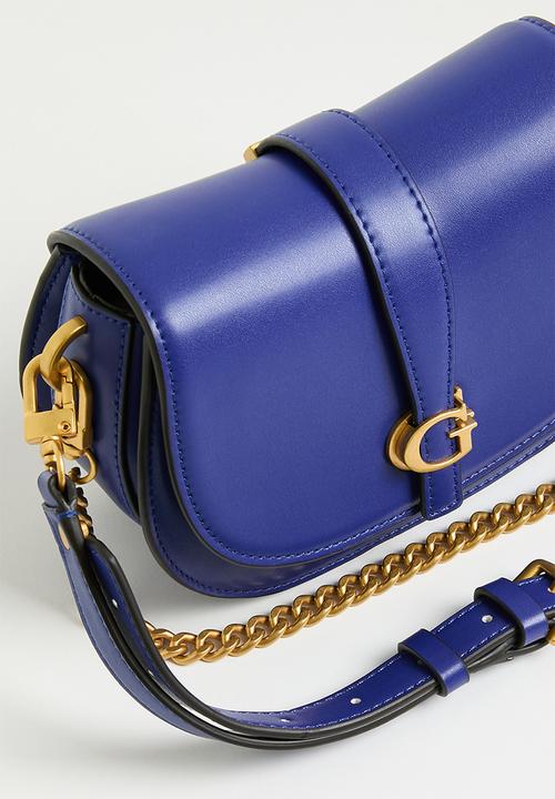 GUESS - Kuba mini crossbody flap - navy