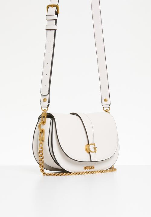 GUESS - Kuba mini crossbody flap - stone