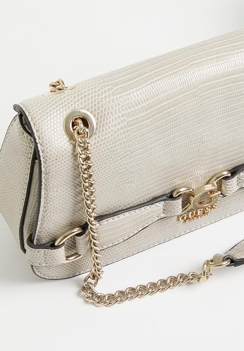GUESS - Arlena convertible xbody flap - taupe