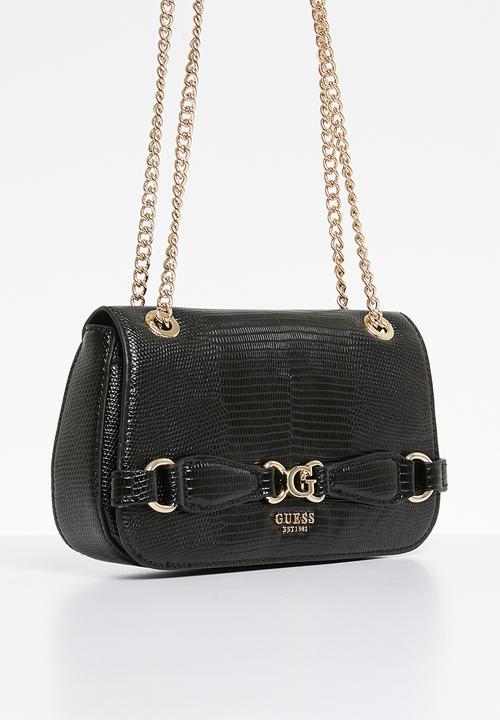 GUESS - Arlena convertible xbody flap - black
