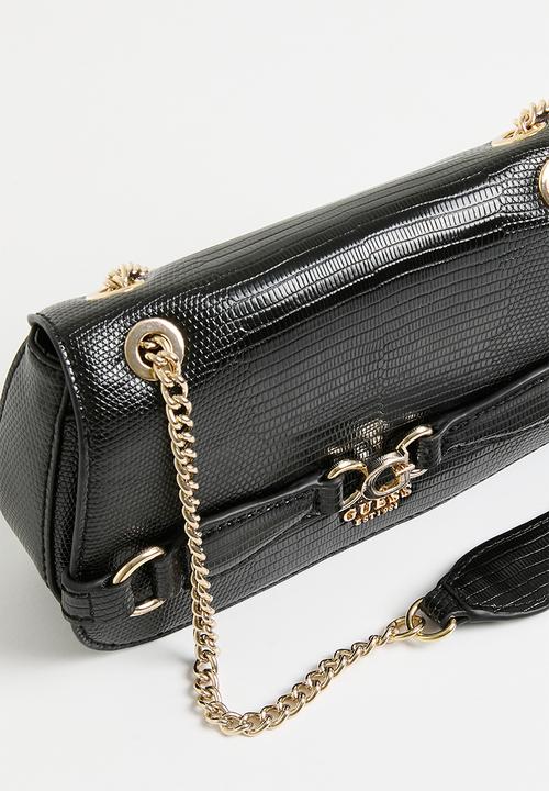 GUESS - Arlena convertible xbody flap - black