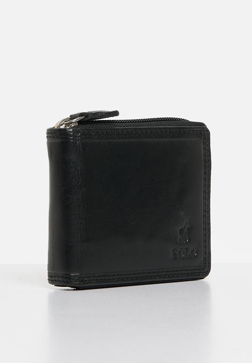 POLO - Zip around wallet - black