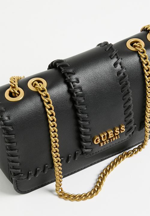 GUESS - Libera convertible crossbody bag - black