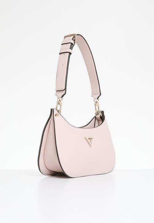 GUESS - Meridian mini top zip shoulder bag - pink