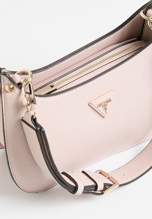 GUESS - Meridian mini top zip shoulder bag - pink