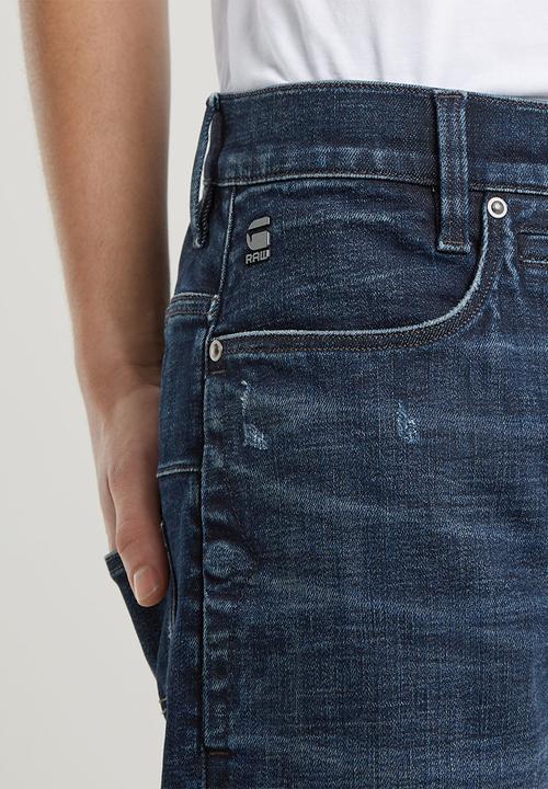 G-STAR - D-Staq 3D Slim - worn in galaxy rays destroyed