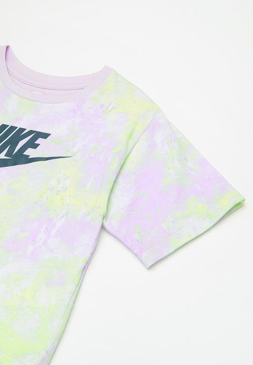 Nike - Nkg boxy tee & bike short - midnight navy