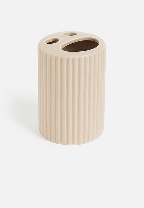 Bathroom Solutions - Molly bathroom accessory set of 4 - taupe