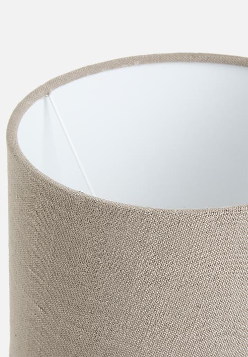 Sixth Floor - Moon ceramic table lamp - Taupe