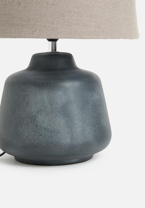 Sixth Floor - Moon ceramic table lamp - Taupe