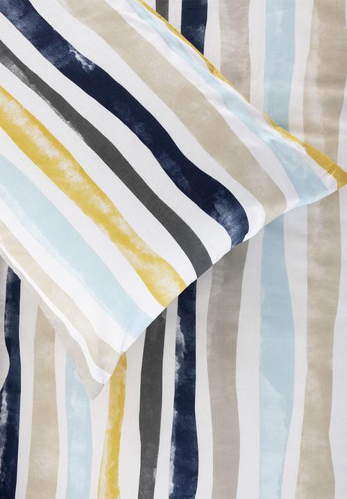Linen House - Brock duvet cover - multi