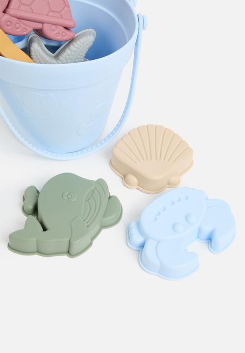 Pop Candy - Silicone beach toys - light blue