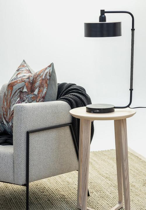 Hertex Haus - Nostalgic Bedside Lamp - Ebony