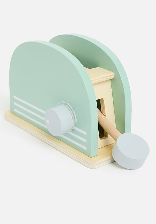 Pop Candy - Wooden toaster set - sage green