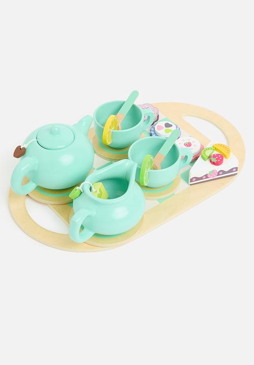 Pop Candy - Tea set kitchen toy set - green