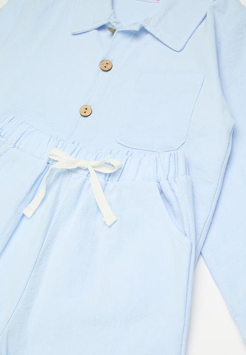 Pop Candy - Shirt & pants set - light blue