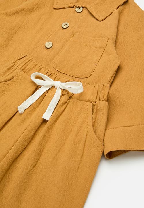 Pop Candy - Shirt & pants set-rust