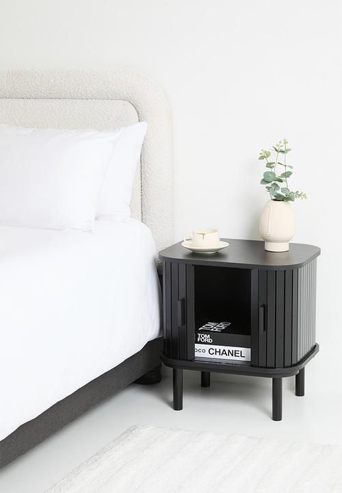 Sixth Floor - Reid bedside table - Black