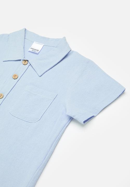 Pop Candy - Shirt & short set-light blue