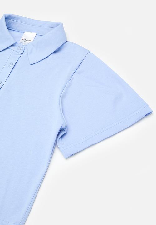 Pop Candy - Golf shirt and short set-blue
