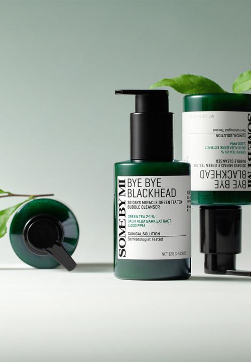 Some By Mi - Some By Mi Bye Bye Blackhead 30 Days Miracle Green Tea Tox Bubble Cleanser