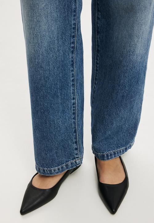 Cotton On - Zadie slingback point - black smooth