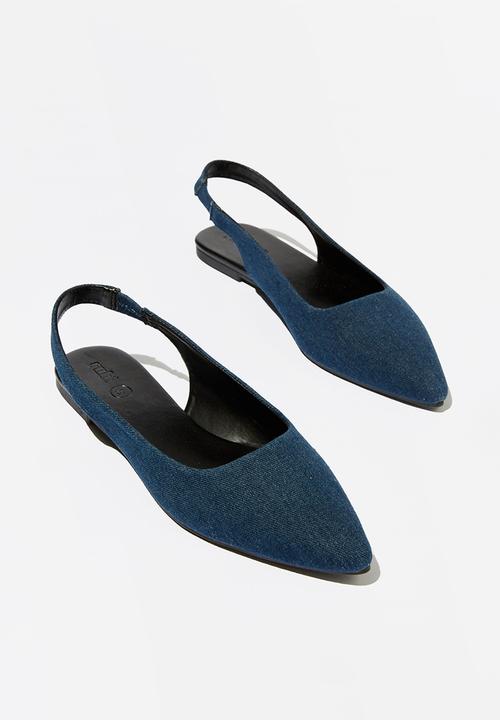 Cotton On - Prima slingback ballerina - denim