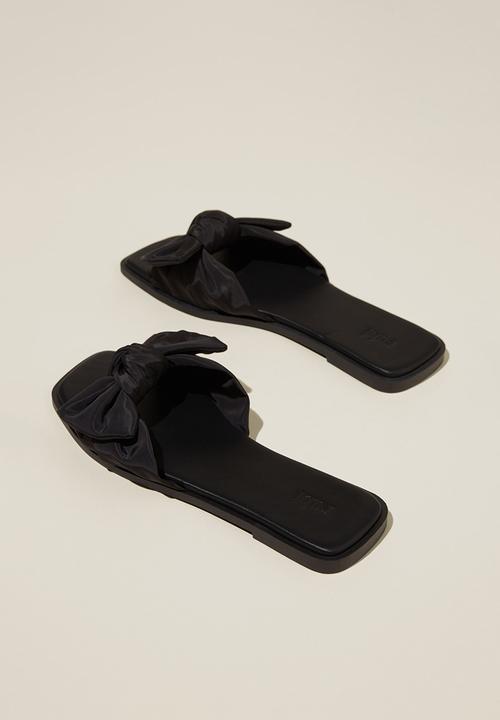 Cotton On - Sicily single vamp - black bow