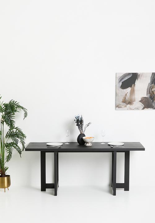 Sixth Floor - Moonie Wooden Dining Table - Black