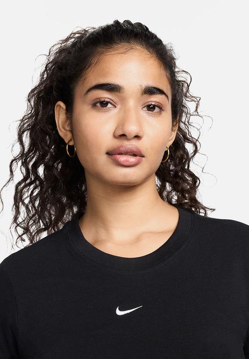 nike shirts women black