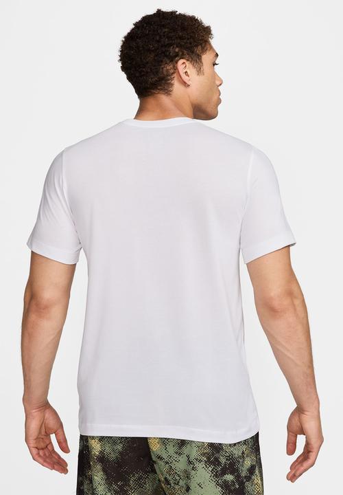 Nike -  Dri-FIT Fitness T-Shirt camo - white