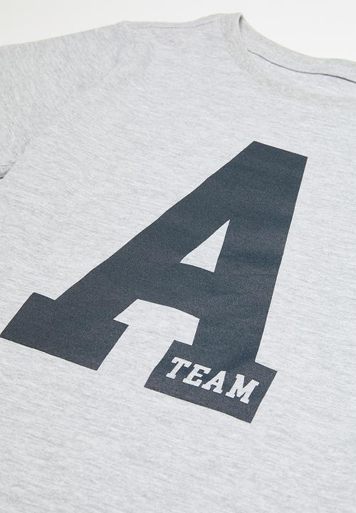 Pop Candy - Tee & short set - grey