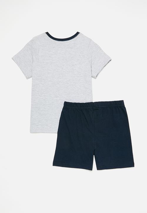 Pop Candy - Pj set - navy & grey