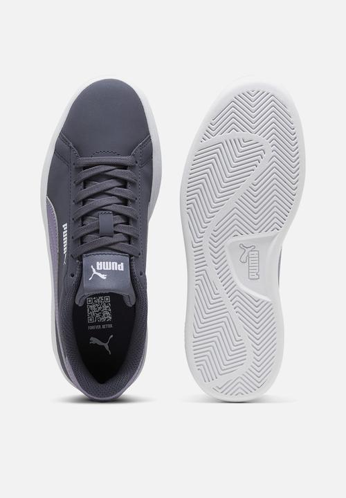 PUMA - Puma smash 3.0 buck jr - galactic gray-pale plum