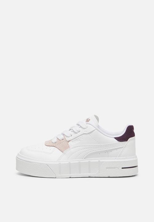 PUMA - Puma cali court match ps - puma white-midnight plum